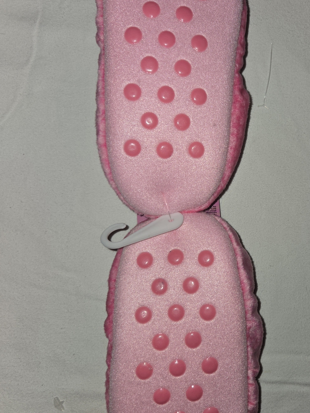 Hello Kitty Pink Plush Massage Back slipper sock